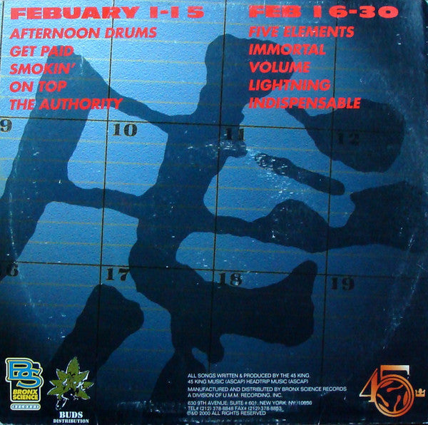 The 45 King – Beats Of The Month February LP vinyl record, image 2 of 4