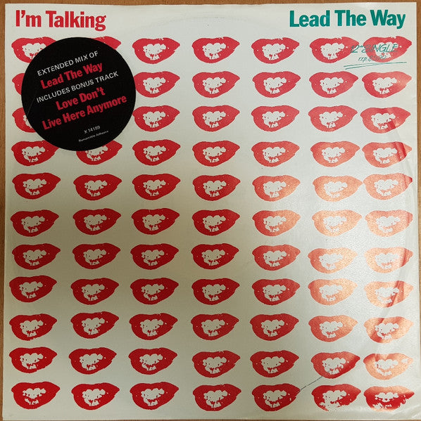 I'm Talking – Lead The Way 12" vinyl record, image 1 of 3