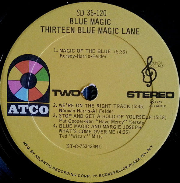 Blue Magic – Thirteen Blue Magic Lane LP vinyl record, image 3 of 5