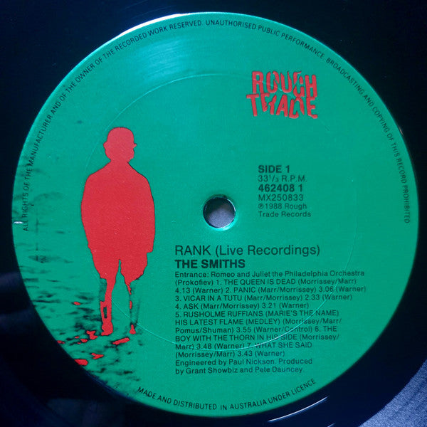 The Smiths – Rank LP vinyl record, image 5 of 9