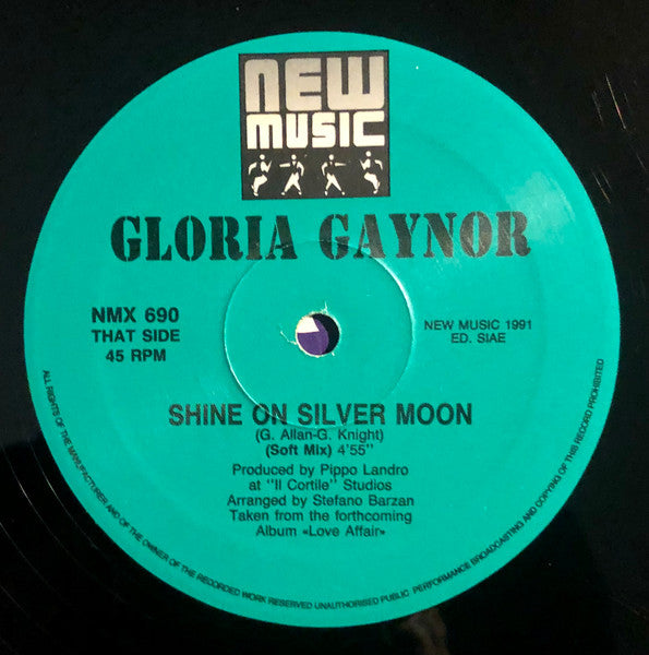 Gloria Gaynor – Can't Take My Eyes Off You / Shine On Silver Moon 12" vinyl record, image 4 of 5