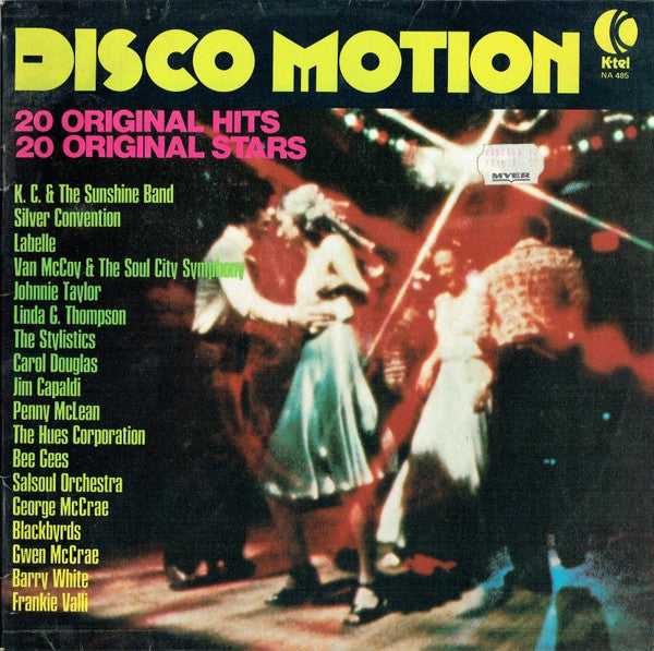 Various – Disco Motion LP vinyl record, image 1 of 4