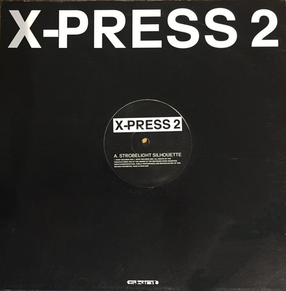 X-Press 2 – Strobelight Silhouette / Bi-Curious Magic 12" vinyl record, image 3 of 3