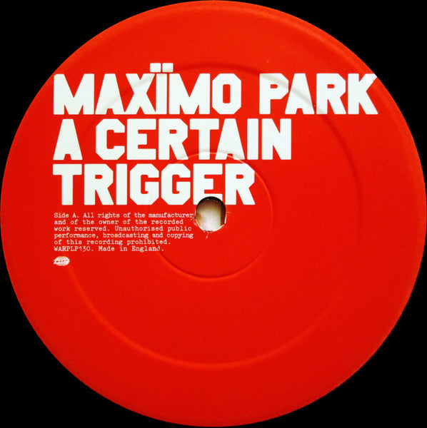 Maxïmo Park – A Certain Trigger LP vinyl record, image 3 of 6