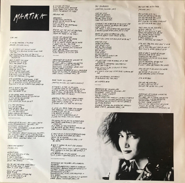 Martika – Martika LP vinyl record, image 5 of 6