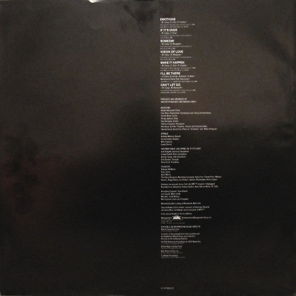 Mariah Carey – MTV Unplugged EP 12" vinyl record, image 6 of 6