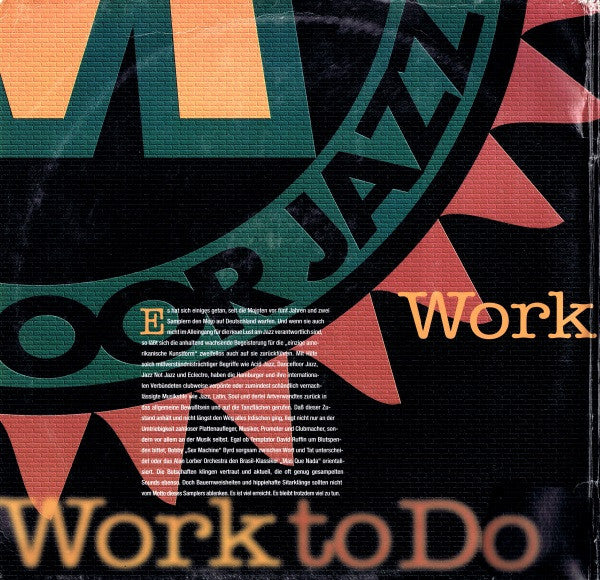 Various – Mojo Club Presents Dancefloor Jazz Vol. Three (Work To Do) (2xLP) LP vinyl record, image 3 of 8