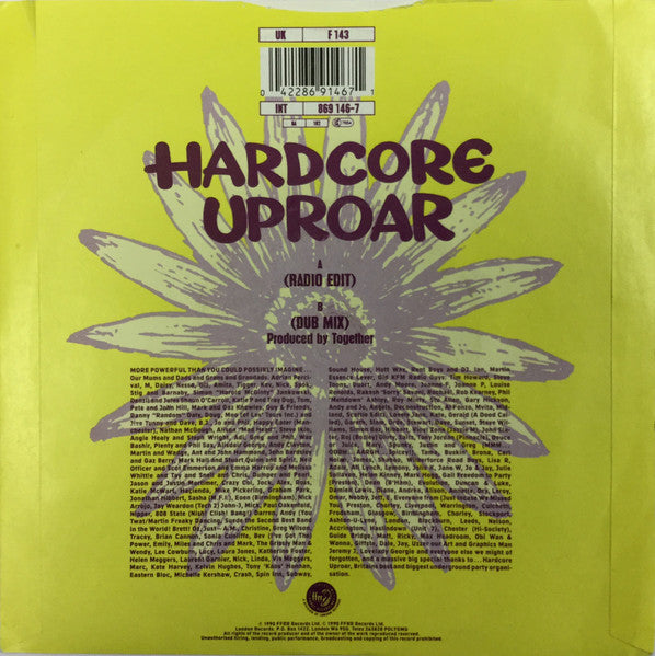 Together – Hardcore Uproar 7" vinyl record, image 2 of 4