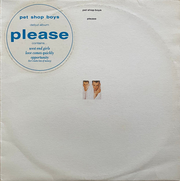 Pet Shop Boys – Please LP vinyl record, image 7 of 8