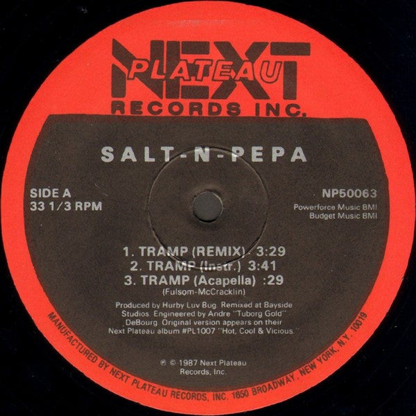 Salt 'N' Pepa – Tramp (Remix) 12" vinyl record, image 3 of 4