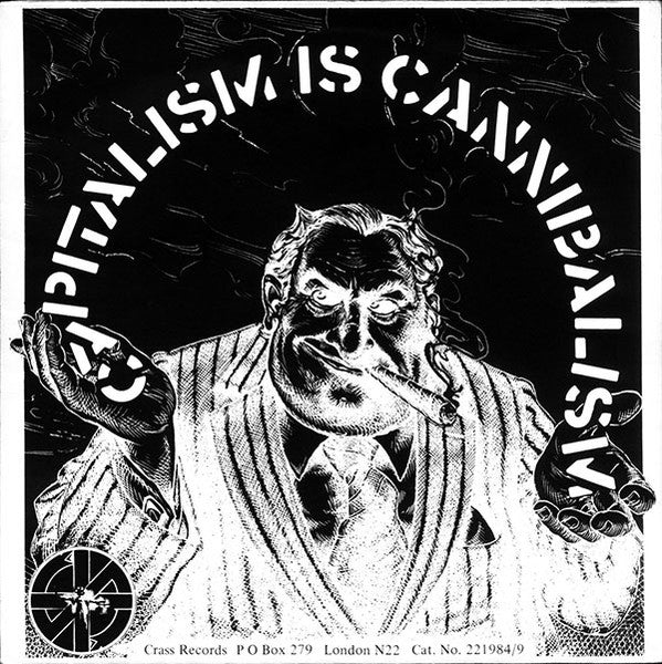 Anthrax – Capitalism Is Cannibalism 7" vinyl record, image 2 of 10