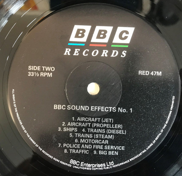 No Artist – Sound Effects No. 1 LP vinyl record, image 4 of 4