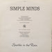Simple Minds – Sparkle In The Rain LP vinyl record, image 6 of 7