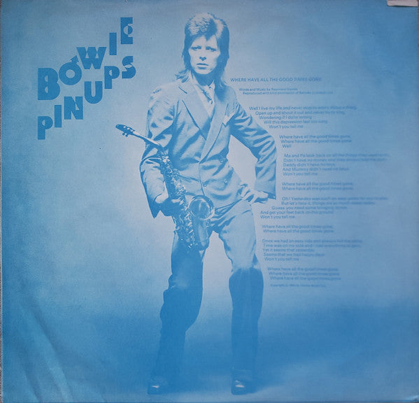 David Bowie – Pinups LP vinyl record, image 6 of 6