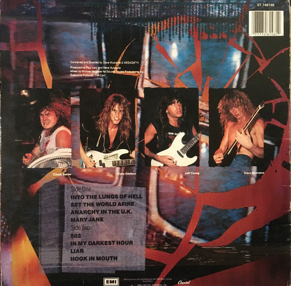 Megadeth – So Far, So Good... So What! LP vinyl record, image 2 of 6