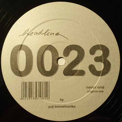 Yoji Biomehanika – Never End 12" vinyl record, image 1 of 3