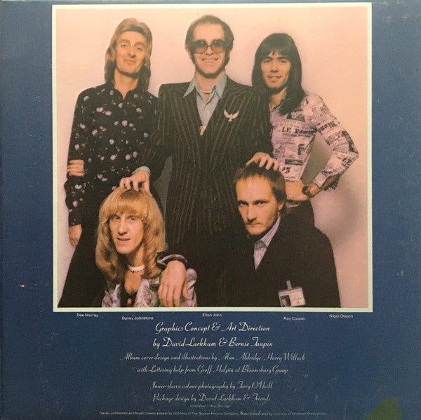 Elton John – Captain Fantastic And The Brown Dirt Cowboy LP vinyl record, image 3 of 10