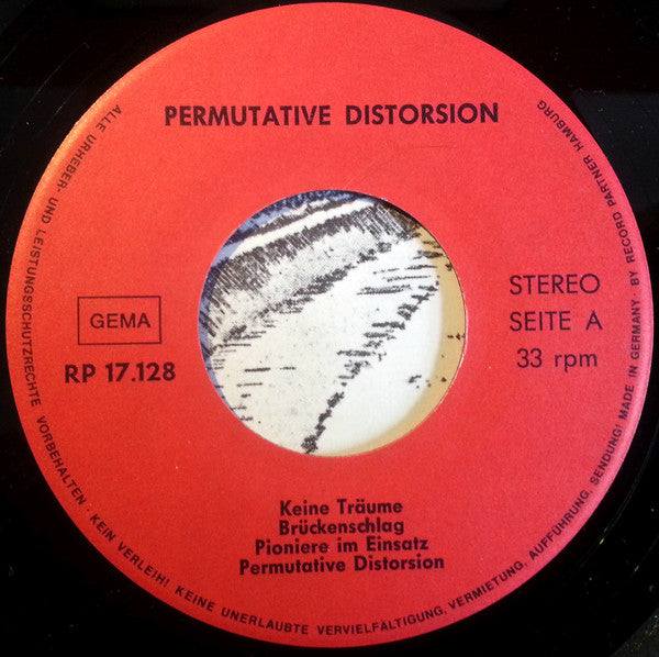 Permutative Distorsion – Brückenkopf Im Niemandsland 7" vinyl record, image 3 of 4