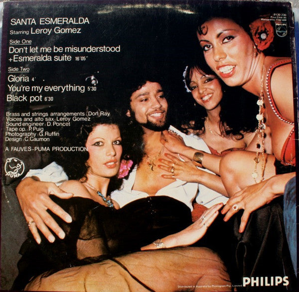 Santa Esmeralda – Don't Let Me Be Misunderstood LP vinyl record, image 2 of 4
