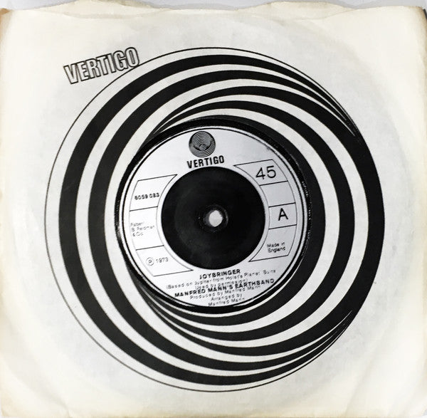 Manfred Mann's Earth Band – Joybringer 7" vinyl record, image 2 of 2
