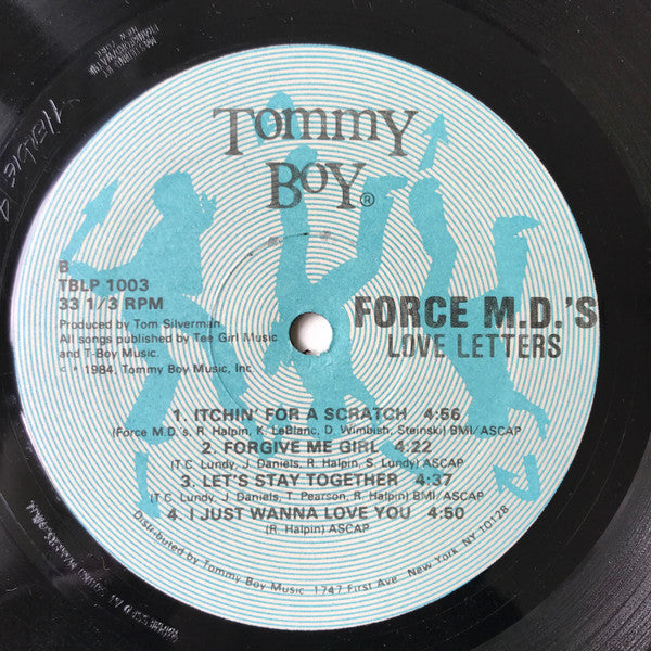 Force MD's – Love Letters LP vinyl record, image 3 of 3