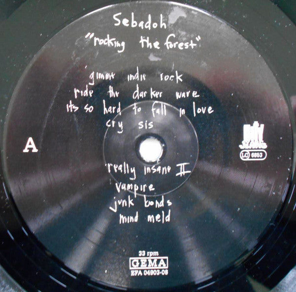 Sebadoh – Rocking The Forest / Sebadoh Vs. Helmet LP vinyl record, image 3 of 9
