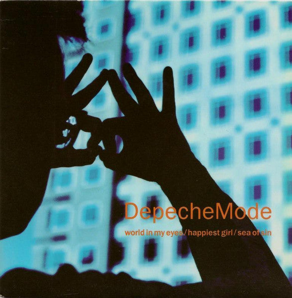Depeche Mode – World In My Eyes / Happiest Girl / Sea Of Sin 7" vinyl record, image 1 of 3