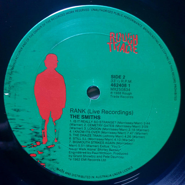 The Smiths – Rank LP vinyl record, image 6 of 9