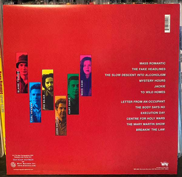 The New Pornographers – Mass Romantic LP vinyl record, image 2 of 10
