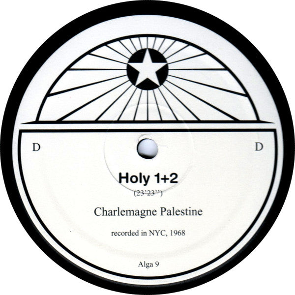 Charlemagne Palestine – Holy 1 / Holy 2 / Holy 1+2 (2xLP) LP vinyl record, image 8 of 8