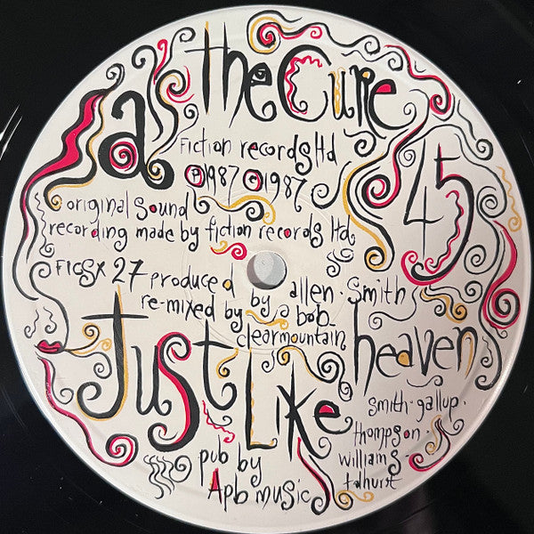 The Cure – Just Like Heaven 12" vinyl record, image 3 of 4