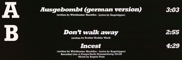 Sodom – Ausgebombt 12" vinyl record, image 8 of 10