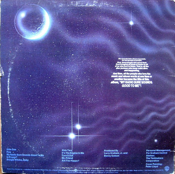 Graham Central Station – My Radio Sure Sounds Good To Me LP vinyl record, image 2 of 6