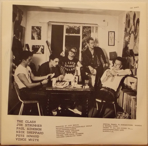 The Clash – Cut The Crap LP vinyl record, image 6 of 10