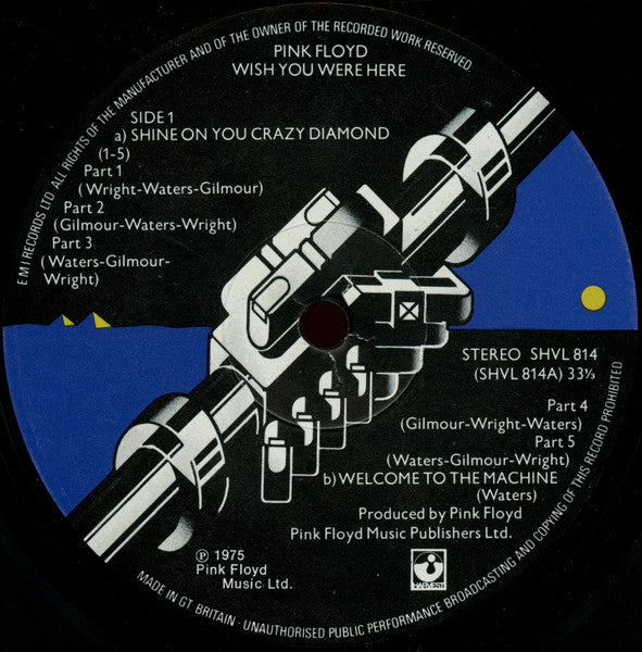Pink Floyd – Wish You Were Here LP vinyl record, image 4 of 10