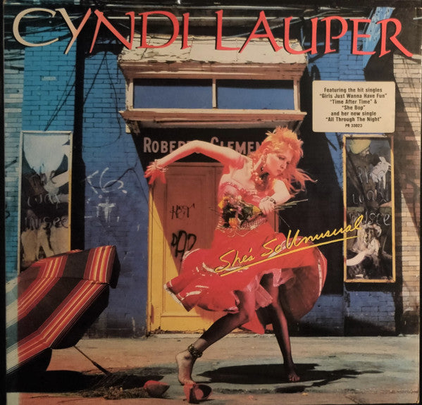 Cyndi Lauper – She's So Unusual LP vinyl record, image 7 of 7