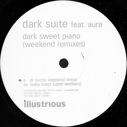 Dark Suite – Dark Sweet Piano (Weekend Remixes) 12" vinyl record, image 1 of 4