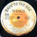 Wings – Back To The Egg LP vinyl record, image 3 of 6