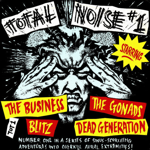 The Business, The Gonads, Blitz, Dead Generation – Total Noise #1 7" vinyl record, image 1 of 3