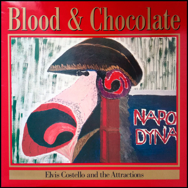 Elvis Costello & The Attractions – Blood & Chocolate LP vinyl record, image 1 of 6