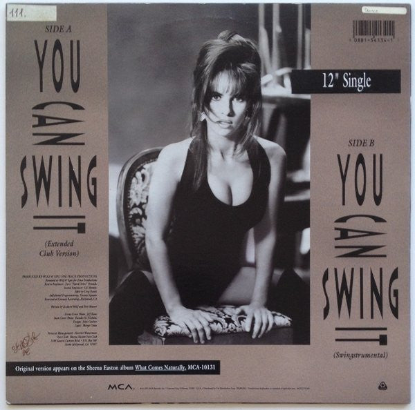 Sheena Easton – You Can Swing It 12" vinyl record, image 2 of 4