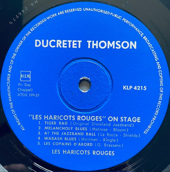 Les Haricots Rouges – Les Haricots Rouges On Stage LP vinyl record, image 3 of 4