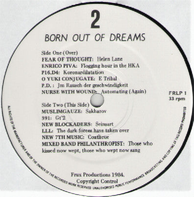 Various – Born Out Of Dreams LP vinyl record, image 4 of 5