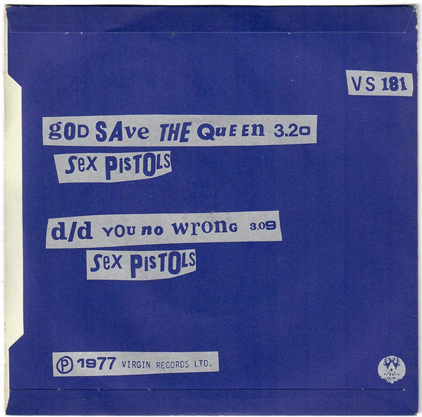 Sex Pistols – God Save The Queen 7" vinyl record, image 2 of 4