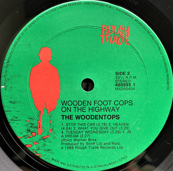 The Woodentops – Wooden Foot Cops On The Highway LP vinyl record, image 7 of 7