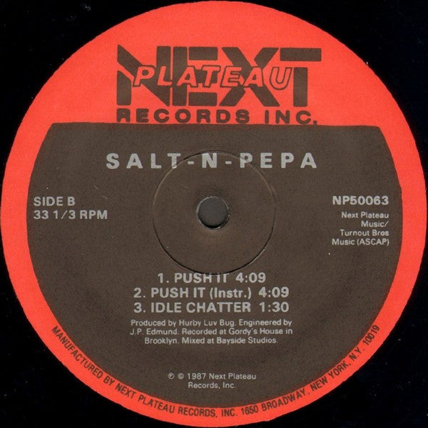 Salt 'N' Pepa – Tramp (Remix) 12" vinyl record, image 4 of 4