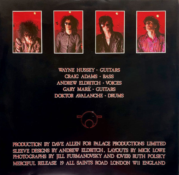 The Sisters Of Mercy – First And Last And Always LP vinyl record, image 6 of 10
