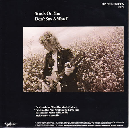 Paul Norton – Stuck On You 7" vinyl record, image 2 of 3