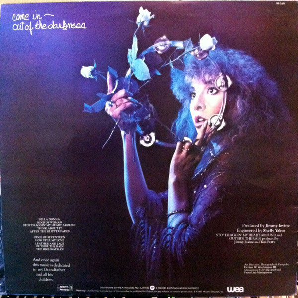 Stevie Nicks – Bella Donna LP vinyl record, image 2 of 9