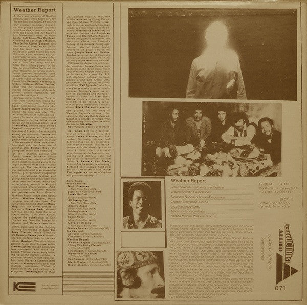 Weather Report – Solarization's LP vinyl record, image 2 of 3